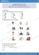 Đề thi giữa kì 2 Tiếng Anh 4 Global Success - Đề số 2